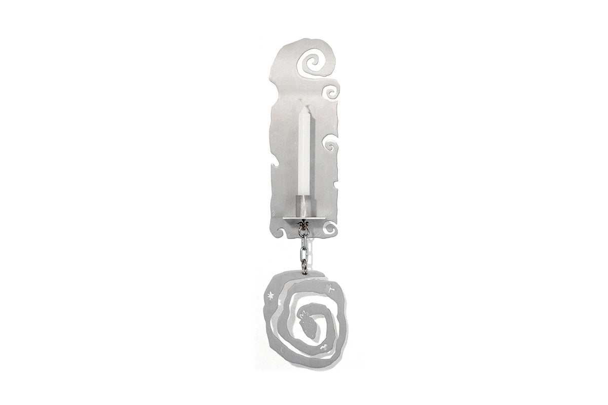 0146 - Large Candle Holder (Spiral)