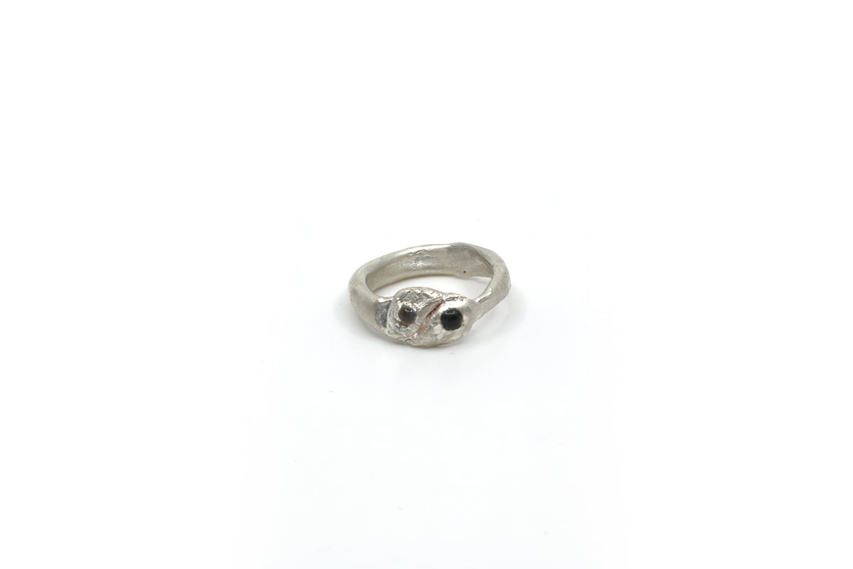 0154 - Silver Ring (Yin Yang)