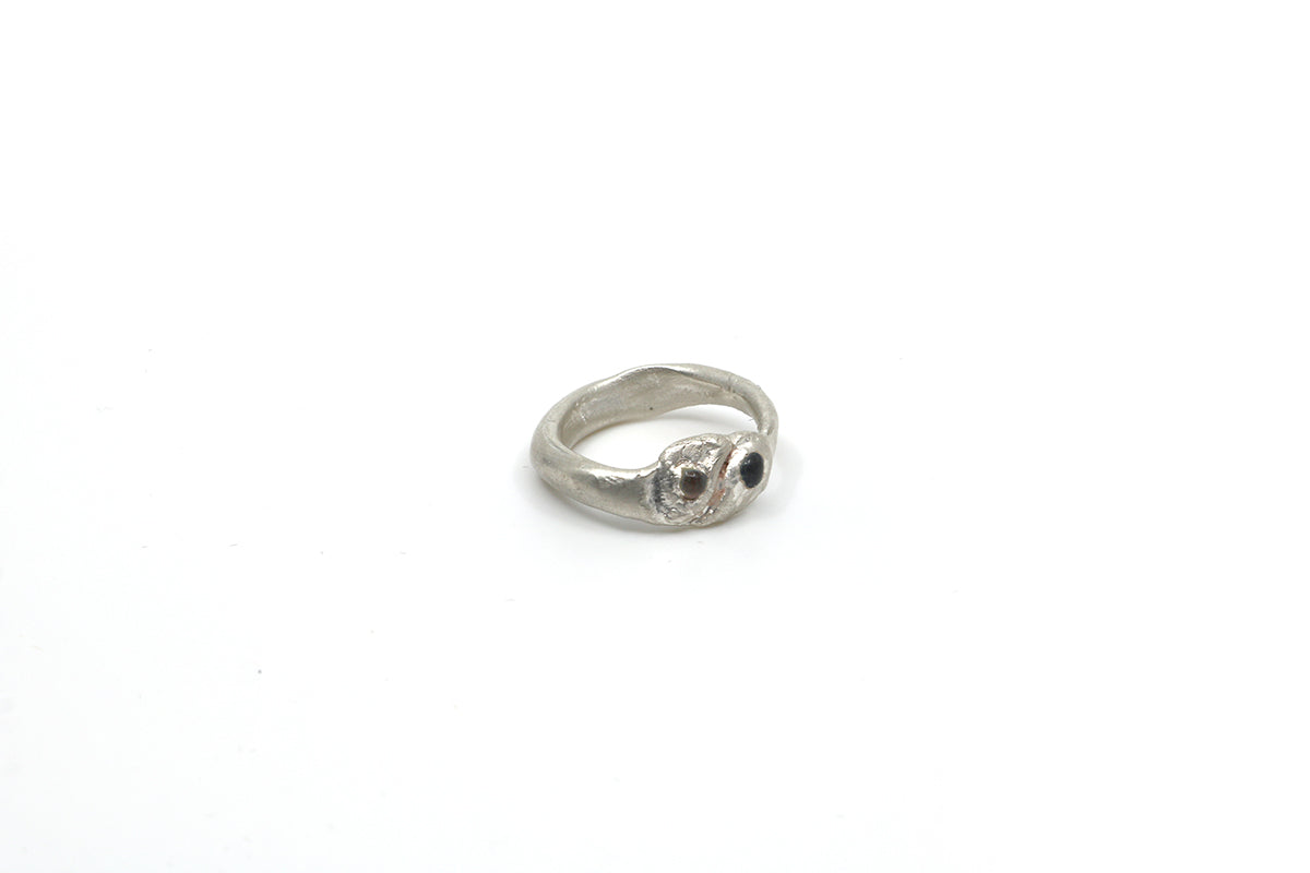 0154 - Silver Ring (Yin Yang)