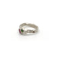 0155 - Silver Ring (Pink Square)