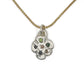 0161 - Silver Necklace (Flower)