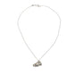 0163 - Silver Necklace (Shoe)