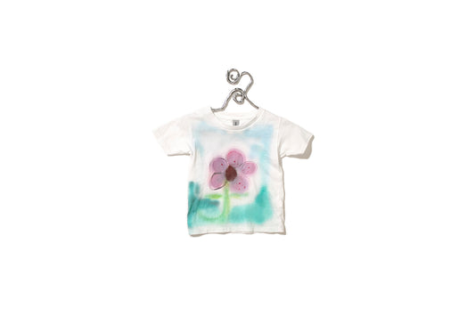 0176 - Shirt Short Sleeve (Baby Flower), Size: 4T