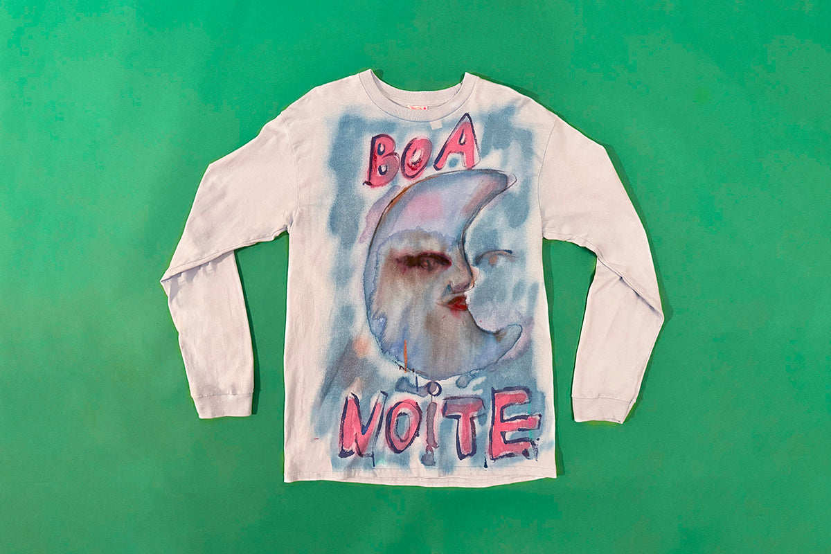 0202 - Shirt Long Sleeve (Good Night), Size: Medium