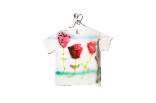 0166 - Shirt Short Sleeve (Rose Garden), Size: Youth Medium