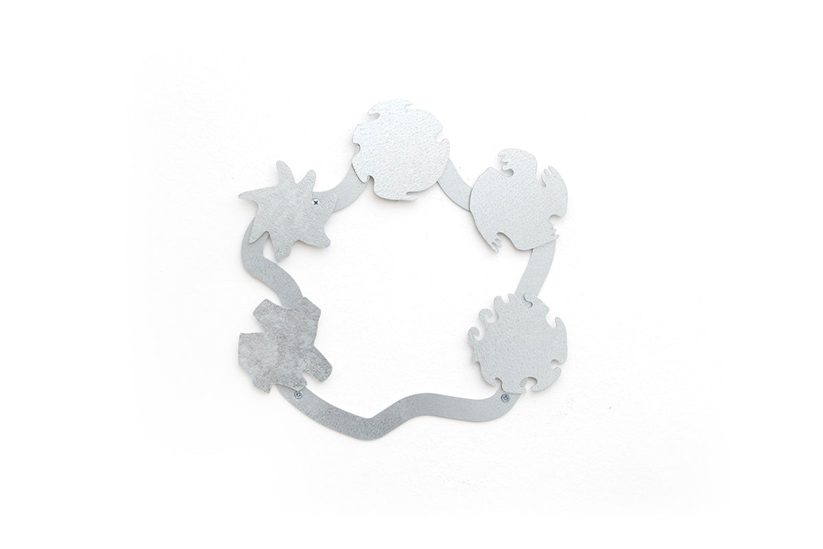 0232 - Coasters with Magnetic Wall Holder (Suns)