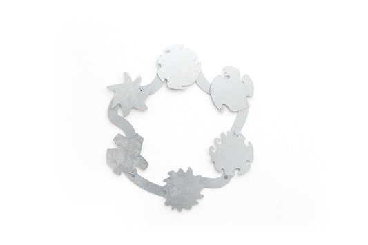 0232 - Coasters with Magnetic Wall Holder (Suns)