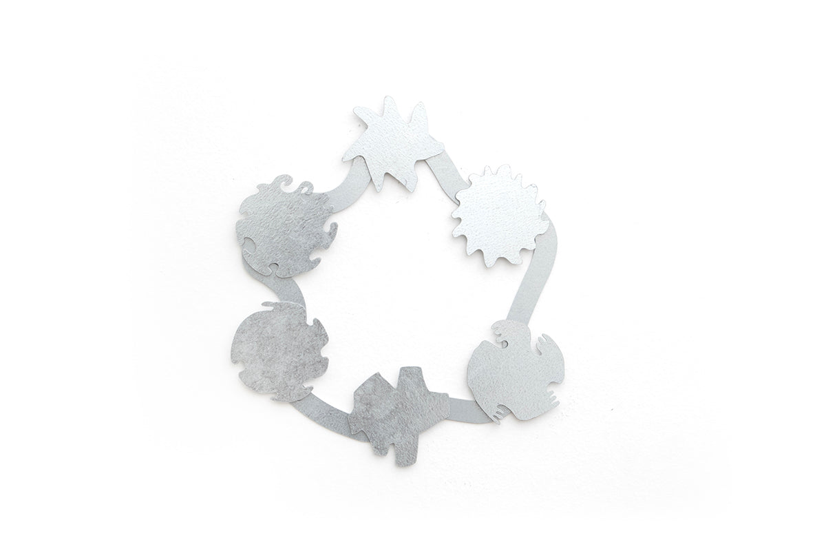 0232 - Coasters with Magnetic Wall Holder (Suns)