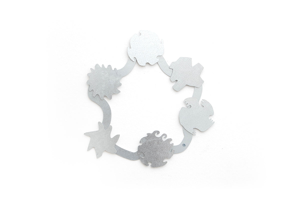 0232 - Coasters with Magnetic Wall Holder (Suns)