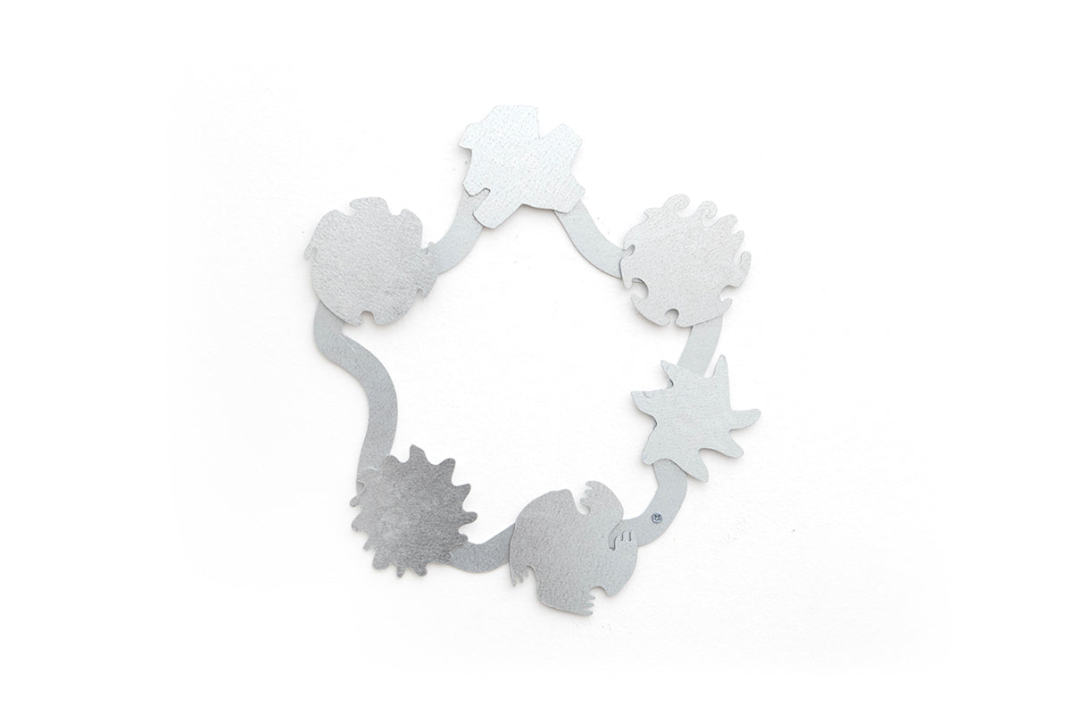 0232 - Coasters with Magnetic Wall Holder (Suns)