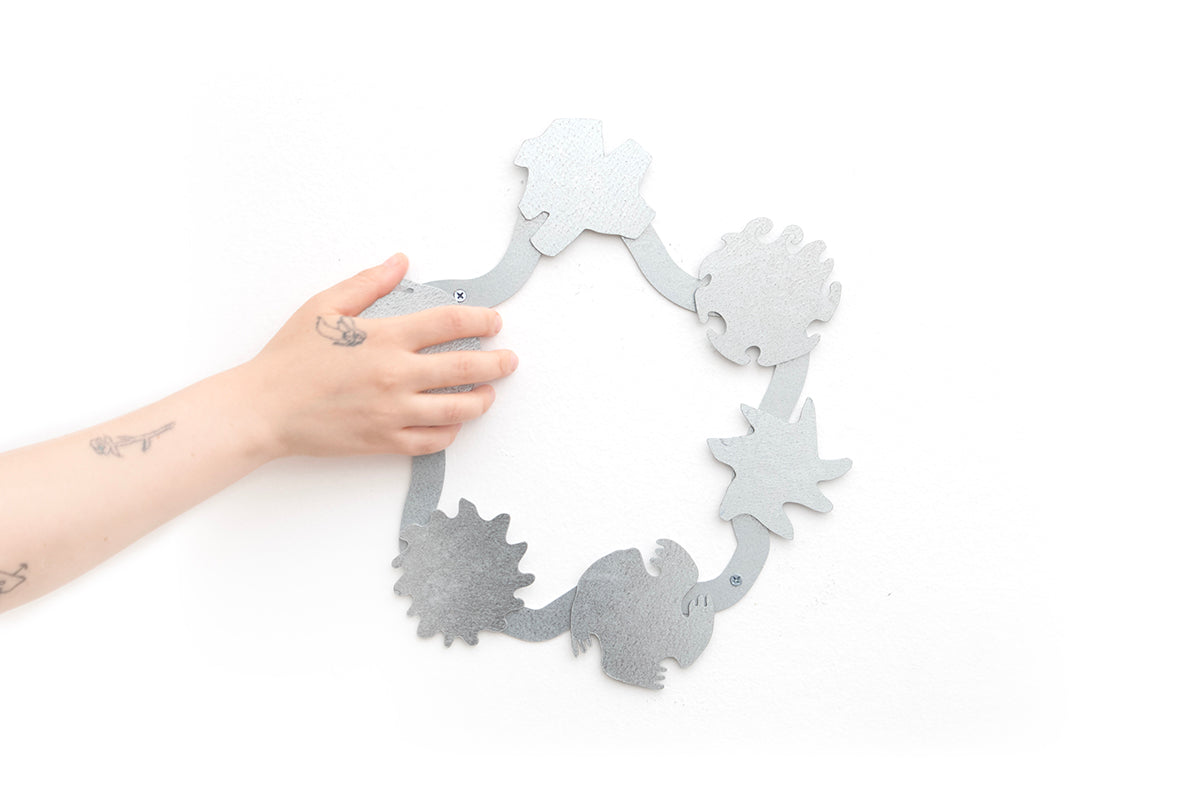 0232 - Coasters with Magnetic Wall Holder (Suns)