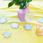 0232 - Coasters with Magnetic Wall Holder (Suns)