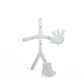 0233 - Coasters with Magnetic Wall Holder (Girl)