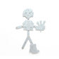0233 - Coasters with Magnetic Wall Holder (Girl)