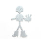 0233 - Coasters with Magnetic Wall Holder (Girl)