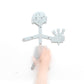 0233 - Coasters with Magnetic Wall Holder (Girl)